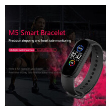 M5 Smart Watch Wireless Fitness Band Tracker Bluetooth Call and Message Display.