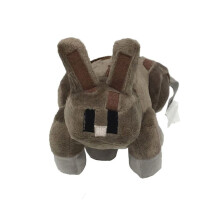 (Rabbit-18cm) Minecraft Plush Toys Minecraft Creeper Enderman Wolf Stuffed Toys Pixel Doll