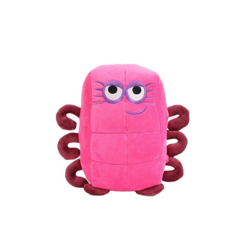 (Rose) Cartoon Numberblocks pluche speelgoed knuffels