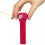 (red) Rope Launcher Toy, Zip String Rope Propeller Thruster Handheld Rope String Controller 1
