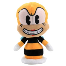 (Rumor Honeybottoms) Cuphead Game Plush Doll Toy Cuphead & Mugman Ms. Chalice Halohead Boss King Dice