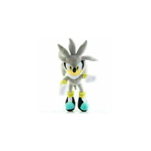 (Silver) Super The Hedgehog Kids Plush Soft Toys Shadow
