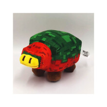 (snuffel) Minecraft pluche varkensfiguur van 20 cm, zacht, verzamelbaar cadeau voor fans vanaf 3 jaar