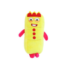 (LightYellow) Cartoon Numberblocks Plush Toys Stuffed Dolls