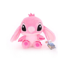 (Red) Lilo and Stitch Plush Toy 20CM Soft Cute Touch Stuffed Doll Figure Kids Toy Gift
