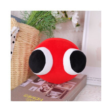 (red) Rainbow Friends Chapter 2 Cyan Plush Toy Doll Gift