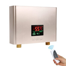 (Rose Gold) Instant Water Heater Electric Water Heaters 3000W
