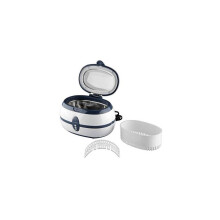 Limpiador ultrasónico FLOUREON de 600 ml para joyería con tanque de acero inoxidable. Máquina de limpieza