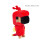 (Parrot, 18cm/7.0in) Minecraft Plush Toy Creeper Enderman Pixel Doll 1