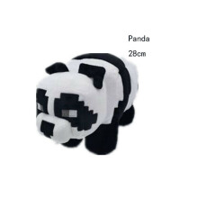 (Panda-25cm) Minecraft Plush Teddies Stuffed Soft Hug Toys Game
