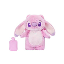 (Pink Angel) Stitch Lotso Angel Plush Toy Hot Water Bag Warm Hands Bags Doll Cartoon Gift