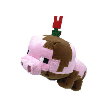 Minecraft Games Earth Pigs Stuffed Animal Gift 8"