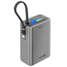 Swissten Varavirtalähde 25000mAh MacBook/Kannettava Digitaalinen Näyttö