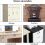 Mailbox Lock Set with 4 Keys, 5 Lock Plates and Writable Key Tag, Replacement Post Box Lock 3