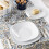 Baroni Home conjunto de 18 peças de porcelana e grés, branco, para 6 pessoas 2