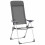 Lot de 2 chaises de camping pliables, structure acier, motif feuille, Vert 8