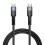 Swissten 5A Thunderbolt 4.0 -kaapeli USB-C:stä USB-C:hen 150 cm 240 W 2
