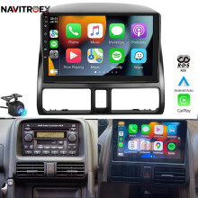 9" Android 15.0 Car Radio For Honda CRV-2 2001-2006 CarPlay RDS GPS Sat Nav WIFI