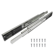 Schubladenschienen, 2er-Set, 350mm, Soft-Close, Edelstahl, für Küche und Bad