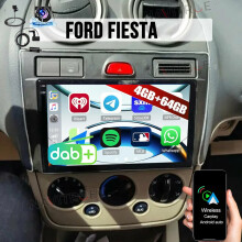 4+64GB For Ford Fiesta MK5 2002-2008 Android 15 Carplay Radio Car Stere GPS DAB