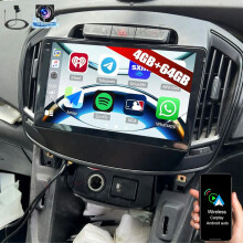 Cam 9" For Vauxhall Insignia 2013-2017 Carplay Android 15 Car Stereo Radio GPS