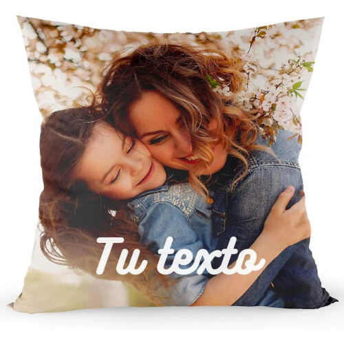 KALLPA Almofada Personalizada com Enchimento, Duas Faces, 45x45 cm
