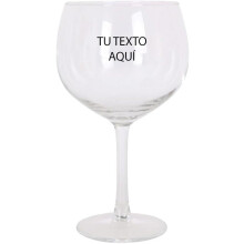 CALLE DEL REGALO, copo de balão de cristal, personalizada, 65 cl, para cocktails