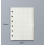 Notizbuch mit 45 Blatt, A7 Format, Liniert, Blanko, Kariert, Spiralbindung 1