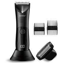 Hatteker Tondeuse Multifonctionnelle, Lame en Acier Inoxydable, Coupe Nez Oreilles et Épilation Intime