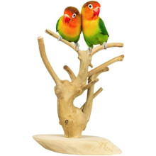 AVA Mini Tree, árvore de Java com base em Coffeewood-XS para papagaios