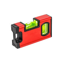 Ferramenta de nível pequeno, liga de alumínio, resistente a quedas, 10 cm a 20 cm