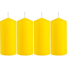 HANSEL HOME velas de citronela, 11x4.7 cm, conjunto de 4 unidades, antimosquitos natural, 35 horas de duração
