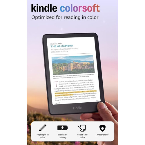 Amazon AMAZON KINDLE COLORSOFT (2025) 16GB BLACK 1