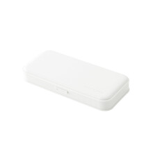 Bview Art wasserdichtes Federmäppchen, Unterteilter Organizer, weiß, für Schule und Büro