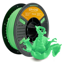 ERYONE 3D-Drucker-Filament PLA Lite, 1,75 mm, Hellgrün, 1 kg Spule