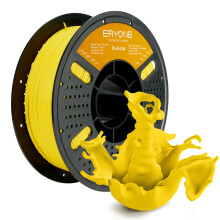 ERYONE 3D-Drucker-Filament PLA Lite, 1,75mm, Gelb, 1kg Spule