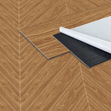 Lot de 30 autocollants muraux et de sol en PVC effet bois 60x15cm, vinyle résistant pour décoration intérieure