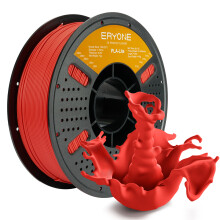 ERYONE 3D-Drucker-Filament PLA Lite, 1,75 mm, 1 kg Spule, Rot