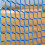 Red de proteção de segurança para parque infantil e balcão, azul, 1M x 3M 1