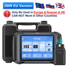 XTOOL D8W, Autodiagnostiekscanner, EU Versie, WiFi en AI-ondersteuning, voor voertuigonderhoud