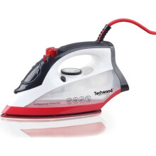 TECHWOOD TVF-2405C Strijkijzer - Rood en Grijs