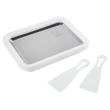 Ice Cream  Yogurt Machine Stainless Steel Fried Ice Tray Fried Yogurt Machine Compact Home Ice Cream Machine