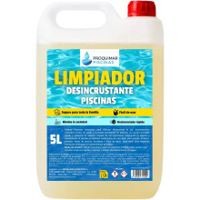 Limpiador desincrustante para piscinas, Limpeza total profissional, Elimina sujidade, Óxido e Cal