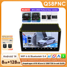 Android 14 Autoradio für Fiat Ducato 3, Citroen Jumper 2, Peugeot Boxer 2, Multimedia-Player mit Carplay und 360 Grad Kamera