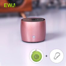 EWA A103 mini Bluetooth luidspreker, draadloos, IPX5 waterdicht, metalen behuizing, Rose Gold