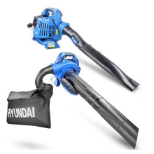 Hyundai Petrol Leaf Blower Vacuum & Shredder Multi Purpose Use 3 in 1 Garden