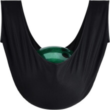 Bolsa de transporte para bola de boliche, microfibra resistente, 55x35cm, preto