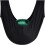 Bolsa de transporte para bola de boliche, microfibra resistente, 55x35cm, preto 1