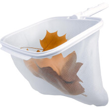 Keeper Recoge Hoja, saco de recolha de folhas para piscina, branco, rede micro-screen