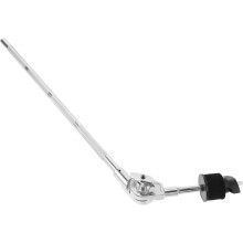Suporte de Prato de Bateria Ajustável, Braço em Liga de Prata, Resistente para Percussão